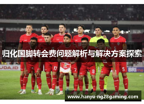 归化国脚转会费问题解析与解决方案探索 归化国脚转会费问题解析与解决方案探索